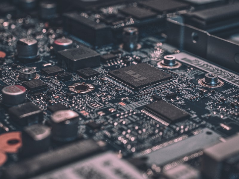 Team working on software